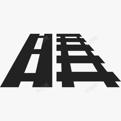 道路和轨道运输图标svg_新图网 https://ixintu.com 运输 道路和轨道