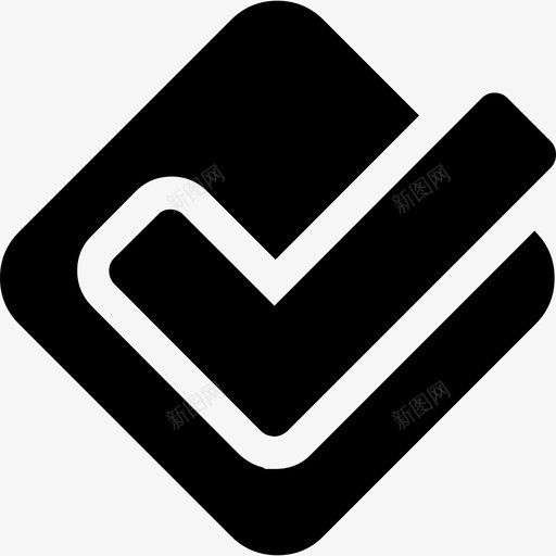 Foursquare按钮字体很棒填充图标svg_新图网 https://ixintu.com Foursquare按钮 填充 字体很棒