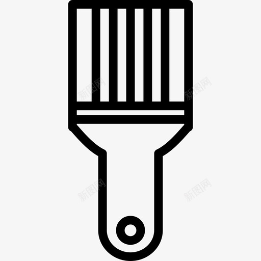 画笔轮廓工具和用具自己动手图标svg_新图网 https://ixintu.com 工具和用具 画笔轮廓 自己动手