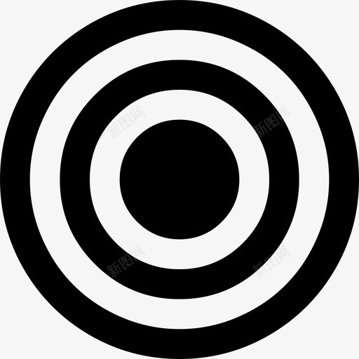 牛眼字体很棒填充图标svg_新图网 https://ixintu.com 填充 字体很棒 牛眼