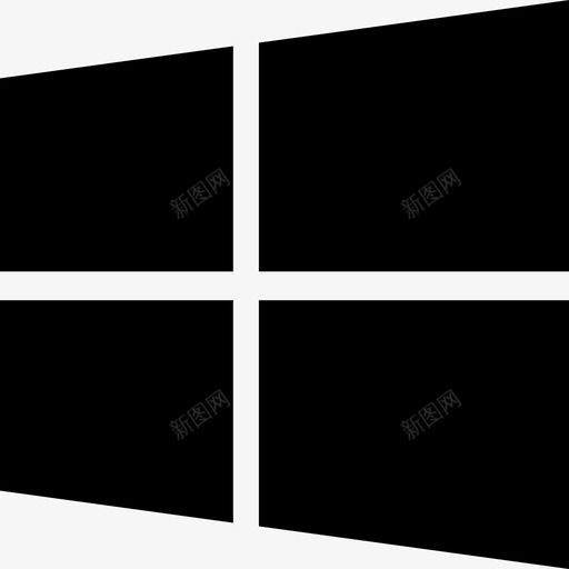 Windows徽标轮廓字体很棒填充图标svg_新图网 https://ixintu.com Windows徽标轮廓 填充 字体很棒