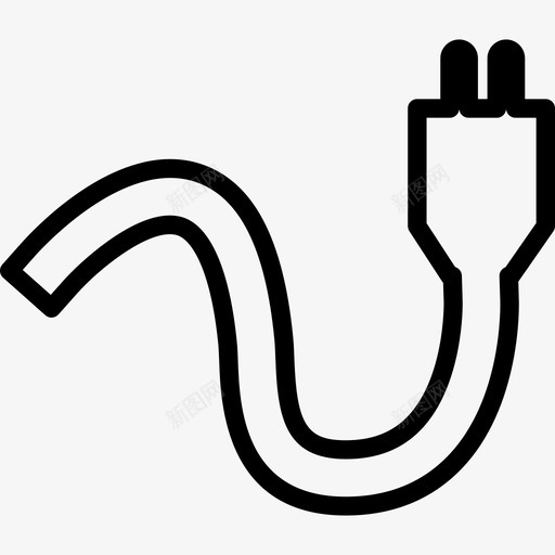 电线插头技术自己动手图标svg_新图网 https://ixintu.com 技术 电线插头 自己动手