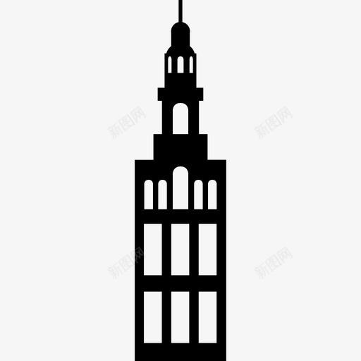 吉拉尔达塔西班牙纪念碑纪念碑2图标svg_新图网 https://ixintu.com 吉拉尔达塔 纪念碑 纪念碑2 西班牙