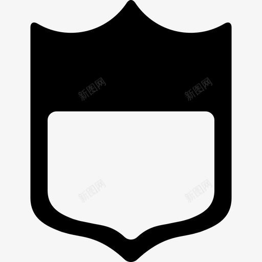 橄榄球双色徽章运动型图标svg_新图网 https://ixintu.com 橄榄球双色徽章 运动型