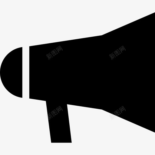 扬声器侧视图工具和用具音乐和声音1图标svg_新图网 https://ixintu.com 工具和用具 扬声器侧视图 音乐和声音1