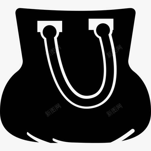 女性黑色手袋侧视时尚时尚偶像图标svg_新图网 https://ixintu.com 女性黑色手袋侧视 时尚 时尚偶像