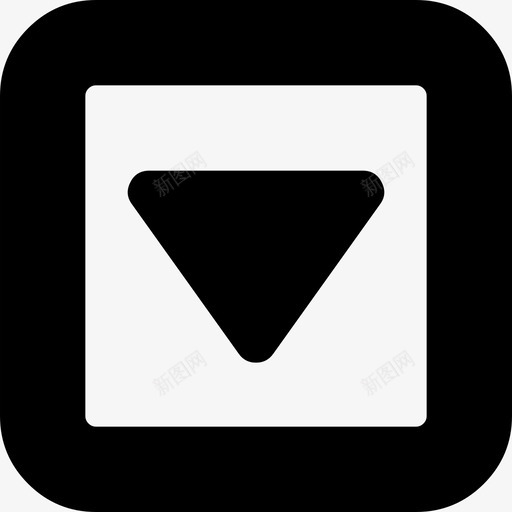 折叠窗口选项字体很棒填充图标svg_新图网 https://ixintu.com 填充 字体很棒 折叠窗口选项