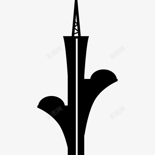 数字电视塔巴西纪念碑纪念碑2图标svg_新图网 https://ixintu.com 巴西 数字电视塔 纪念碑 纪念碑2