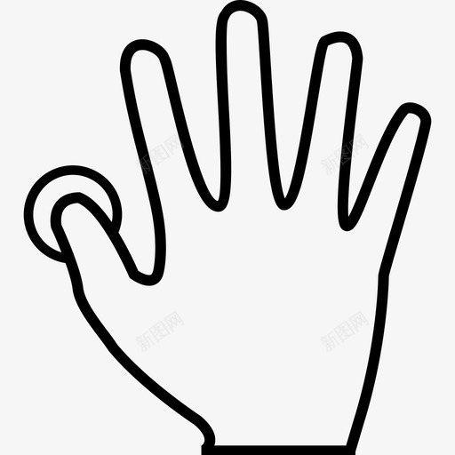 拇指指纹扫描界面指纹图标svg_新图网 https://ixintu.com 拇指指纹扫描 指纹 界面