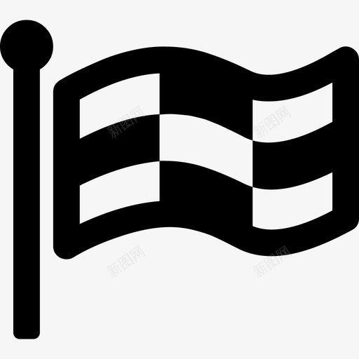 方格升旗字体真棒填充图标svg_新图网 https://ixintu.com 填充 字体真棒 方格升旗