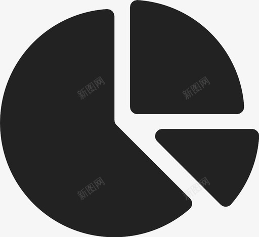 饼图分析图表指标统计图标svg_新图网 https://ixintu.com 分析 图表 指标 统计 饼图