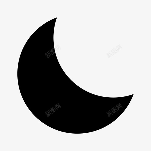 月亮夜晚行星空间时间图标svg_新图网 https://ixintu.com 夜晚 时间 月亮 空间 行星