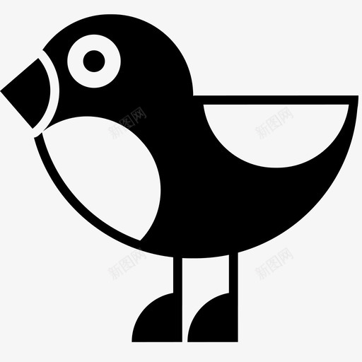 鸟动物羽毛飞行知更鸟图标svg_新图网 https://ixintu.com 动物 知更鸟 羽毛 翅膀 飞行 鸟