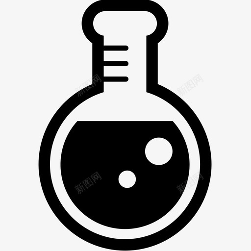 烧瓶烧杯化学品图标svg_新图网 https://ixintu.com 化学品 实验 烧杯 烧瓶 科学