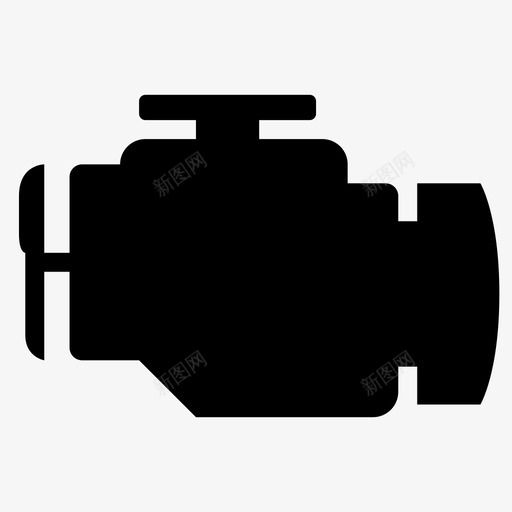 发动机汽车汽车发动机图标svg_新图网 https://ixintu.com 仪表盘 发动机 指示器 汽车 汽车发动机 汽车零件