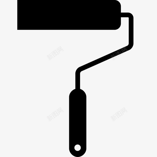 油漆辊装饰diy图标svg_新图网 https://ixintu.com diy 家装 工具 工具箱 油漆 油漆辊 装饰