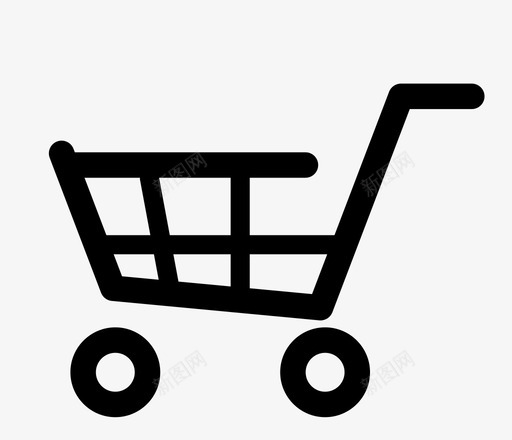 购物车购买结账商业商店图标svg_新图网 https://ixintu.com 商业 商店 结账 购买 购物车