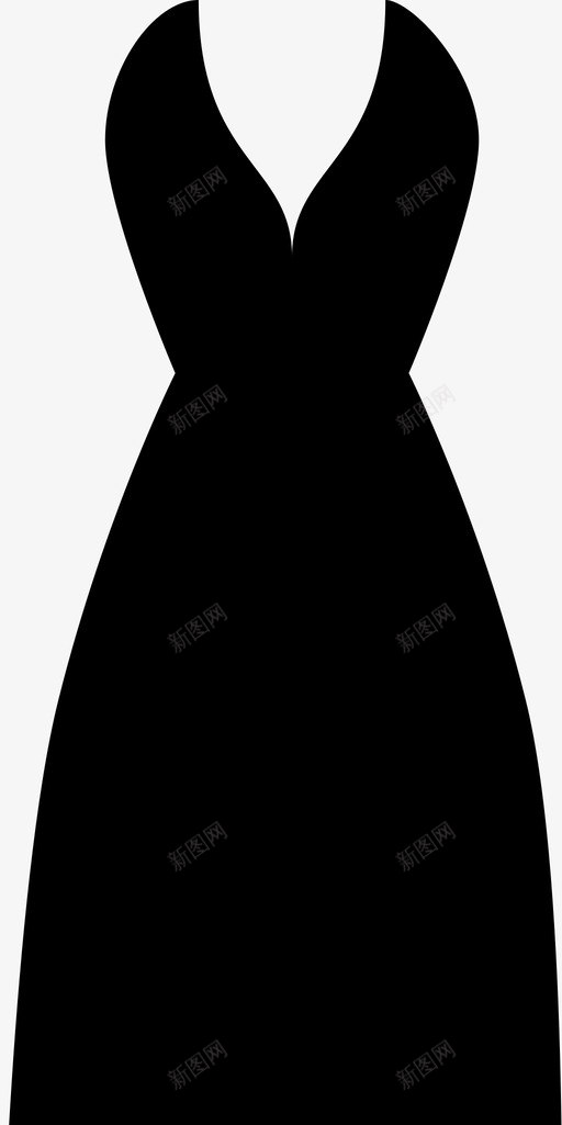 衣服时尚款式图标svg_新图网 https://ixintu.com 时尚 款式 衣服 衣服版型