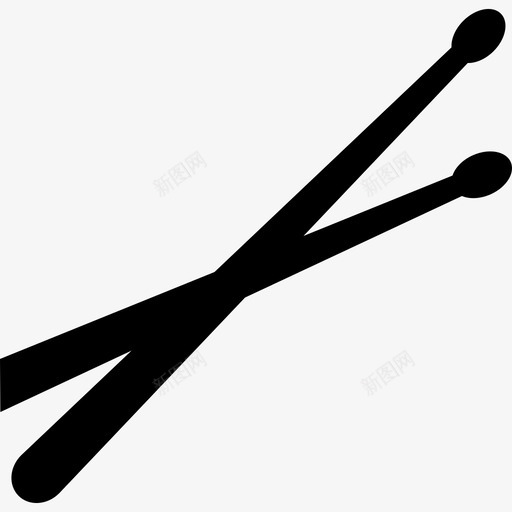 鼓棍变型音乐音乐和声音2图标svg_新图网 https://ixintu.com 音乐 音乐和声音2 鼓棍变型
