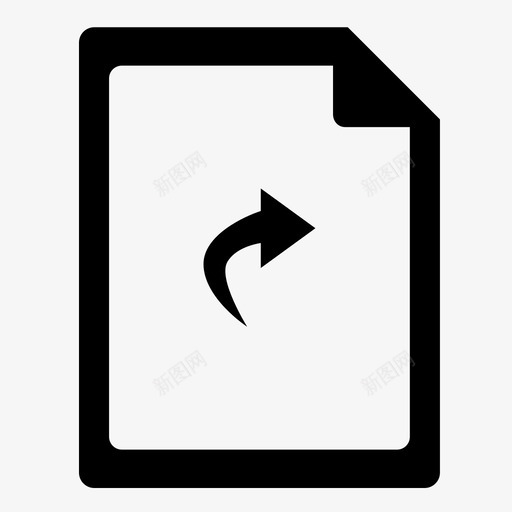 转发文档电子邮件传递图标svg_新图网 https://ixintu.com 传递 发送 电子邮件 转发文档