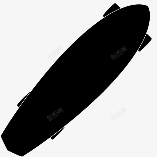 滑板动作运动长板图标svg_新图网 https://ixintu.com ska8 skarboard 动作运动 滑板 长板