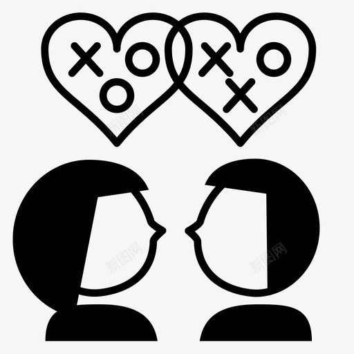 吻浪漫晨杀图标svg_新图网 https://ixintu.com 亲吻 亲热 你好 吻 婚姻 心 晨杀 暧昧 浪漫 爱 问候