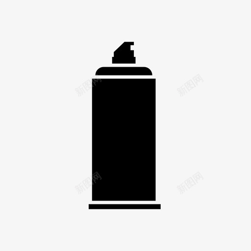 喷漆气雾罐艺术品涂鸦喷壶图标svg_新图网 https://ixintu.com 喷壶 喷漆 气雾罐 涂鸦 艺术品