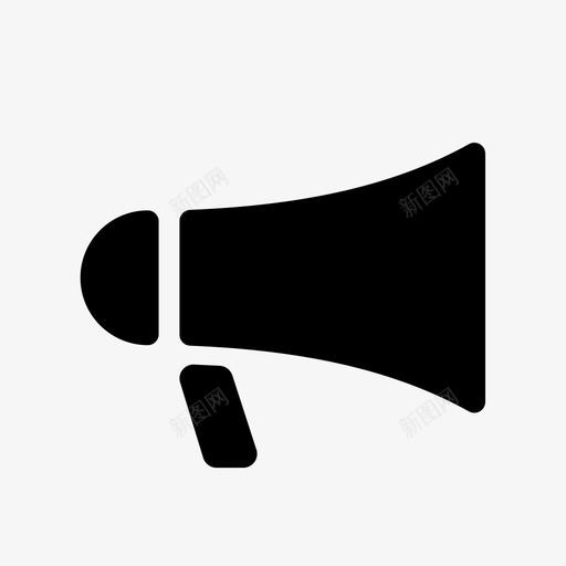 扩音器反馈大声噪音抗议图标svg_新图网 https://ixintu.com 反馈 喊叫 噪音 大声 扩音器 抗议 讲话