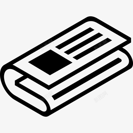 报纸邮件记者图标svg_新图网 https://ixintu.com 信息 折叠 报纸 文章 标题 记者 邮件 阅读