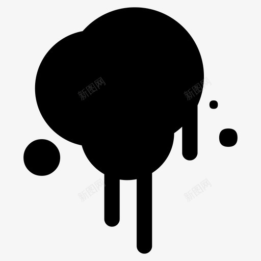 飞溅抽象艺术图标svg_新图网 https://ixintu.com 喷漆 抽象 涂鸦 绘画 色彩 艺术 飞溅