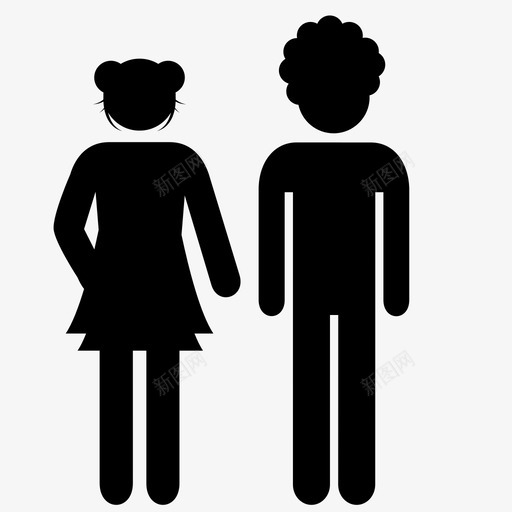 人兄弟姐妹男人图标svg_新图网 https://ixintu.com 人 兄弟姐妹 女人 情侣 朋友 男人 约会 非洲佬
