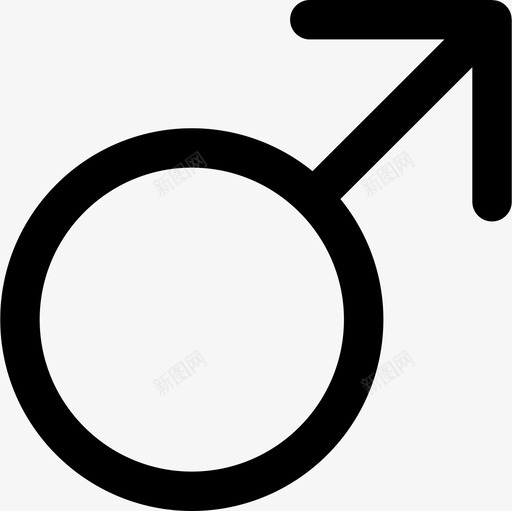 男性性别象征图标svg_新图网 https://ixintu.com 性别 男性 象征
