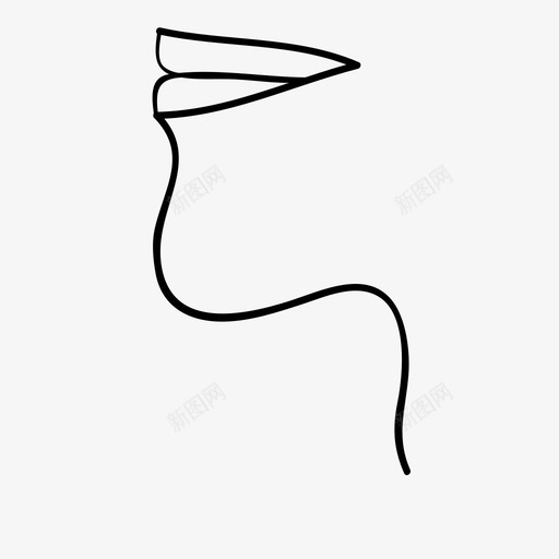 下巴嘴唇嘴图标svg_新图网 https://ixintu.com 下巴 人 嘴 嘴唇 脖子