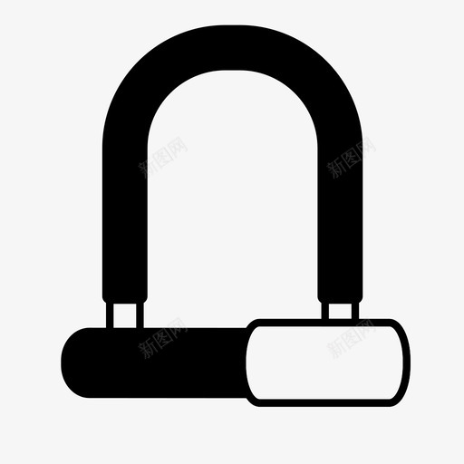 自行车锁自行车d锁钥匙保险箱图标svg_新图网 https://ixintu.com d锁 u锁 保安 保险箱 自行车 自行车锁 钥匙