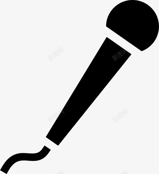 麦克风扩音器音乐会图标svg_新图网 https://ixintu.com 声音 扩音器 扬声器 歌手 音乐会 音乐家 麦克风