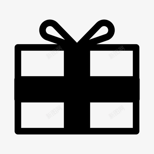 礼物惊喜开放式图标svg_新图网 https://ixintu.com 圣诞 庆祝 开放式 惊喜 生日礼物 盒子 礼物 节日 蝴蝶结