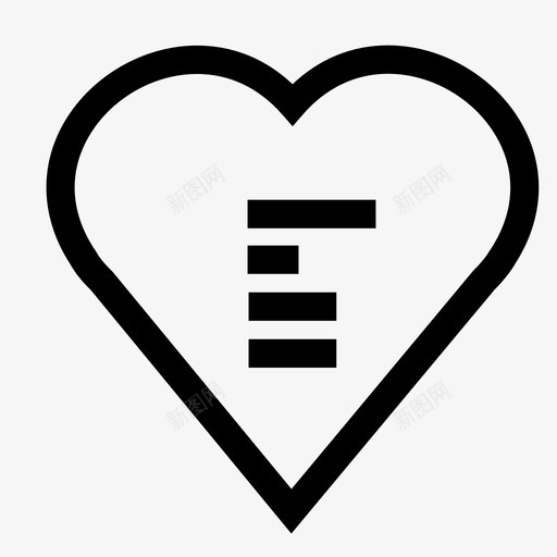 心脏饮食健康图标svg_新图网 https://ixintu.com 健康 医院 心脏 心跳 爱情 饮食