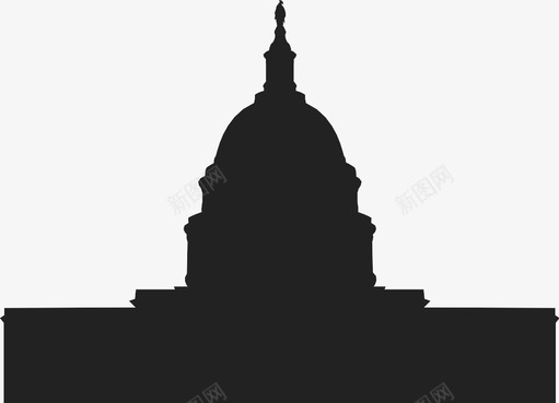 首都美国经济图标svg_新图网 https://ixintu.com 地标 政府 权力 纪念碑 经济 美国 首都