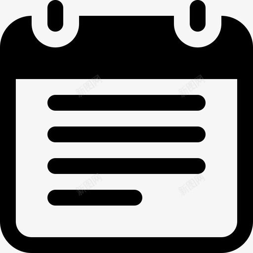 记录本文件图标svg_新图网 https://ixintu.com 文件 记录本