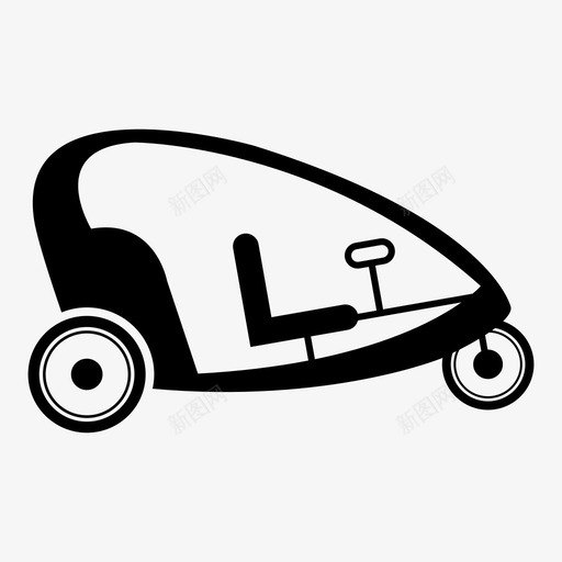 人力车车轮城市图标svg_新图网 https://ixintu.com 交通 人力车 城市 环保 移动性 自行车 踏板 车轮 里西奥