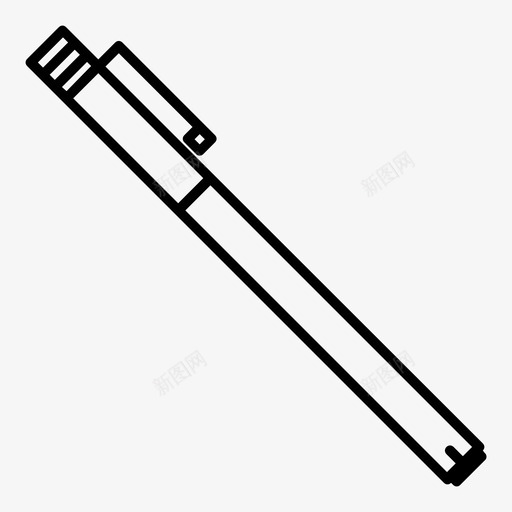钢笔日记画画图标svg_新图网 https://ixintu.com 写作 文具 日记 画画 钢笔