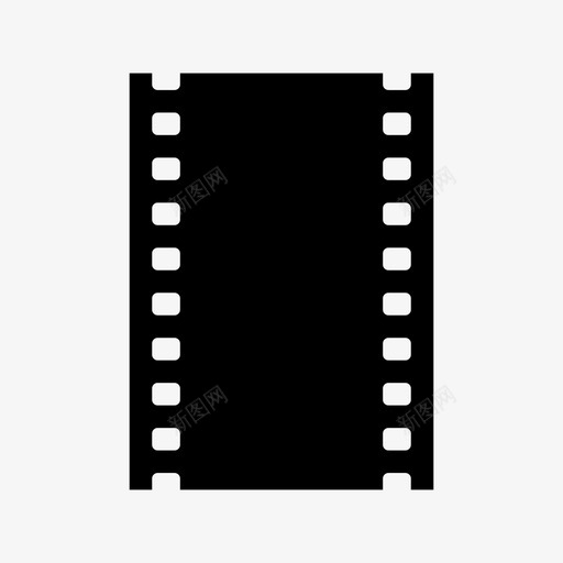胶片带胶片卷负片图标svg_新图网 https://ixintu.com 胶片卷 胶片带 负片