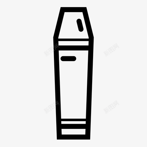 荧光笔艺术品马克笔图标svg_新图网 https://ixintu.com 文具 笔 艺术品 荧光笔 马克笔