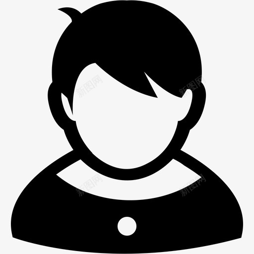 用户男孩孩子图标svg_新图网 https://ixintu.com 人 头 孩子 用户 男 男孩 青年