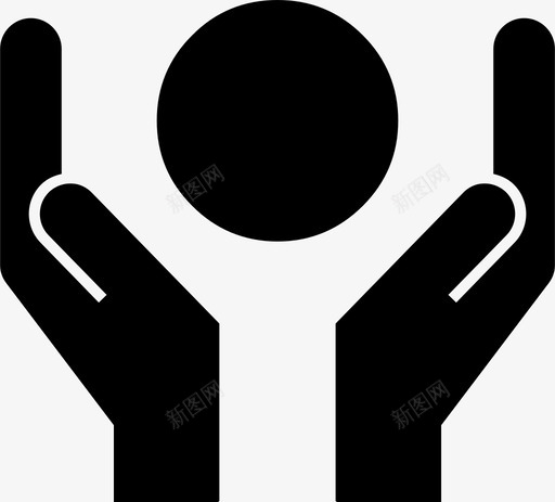 保护集群手人道主义警察图标svg_新图网 https://ixintu.com 人道主义 人道主义图标 保护 安全 手 警察 集群