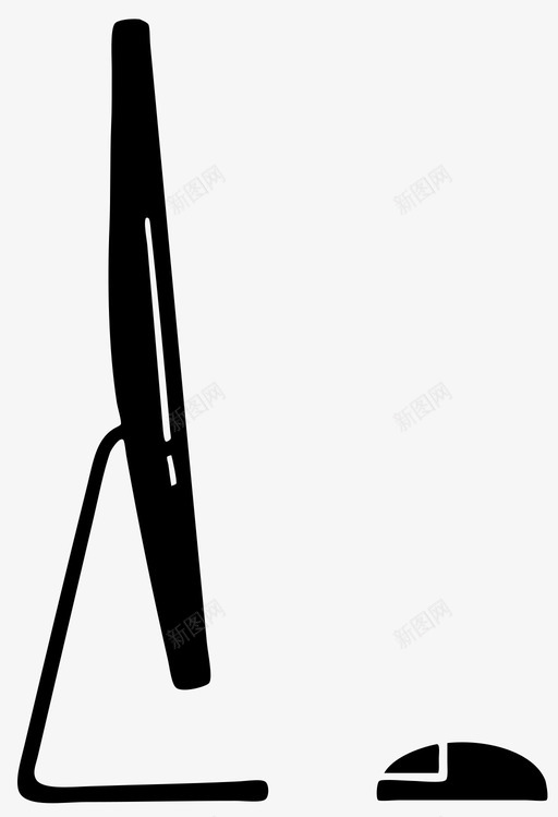 电脑苹果台式机imac显示器图标svg_新图网 https://ixintu.com imac 个人资料 台式机 技术 显示器 电脑 苹果 鼠标