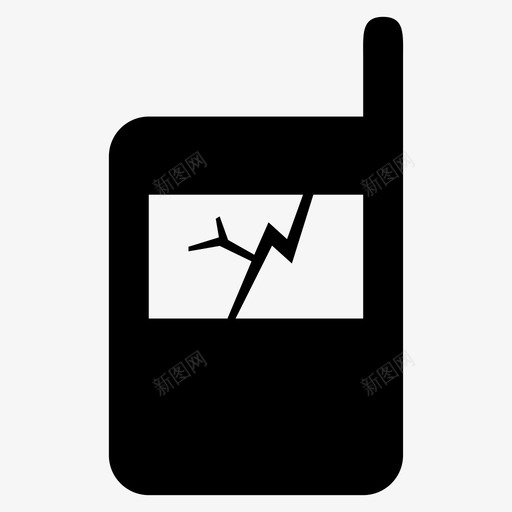 手机坏了屏幕坏了损失了图标svg_新图网 https://ixintu.com 保险 屏幕坏了 屏幕破裂了 手机坏了 手机网络 损坏了 损失了 易拉罐 玻璃