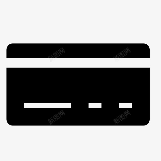 信用卡借记卡电子支付图标svg_新图网 https://ixintu.com 信用卡 借记卡 电子支付
