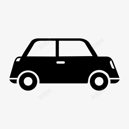 汽车运输速度图标svg_新图网 https://ixintu.com 1门车 公路 小型 汽车 运输 速度