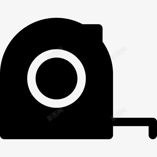 卷尺工具和器具自己动手装满图标svg_新图网 https://ixintu.com 卷尺 工具和器具 自己动手装满